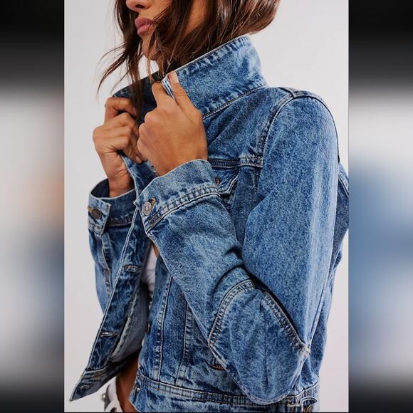 Free People Rumors Denim Jacket - Picture 4 of 7